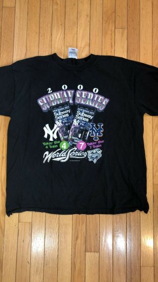 York Yankees Mets Subway Series 2000 T Shirt