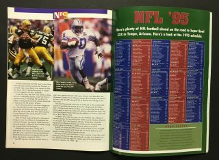 1995 SkyDome NFL American Bowl Dallas Cowboys VS Buffalo Bills Program Toronto 3