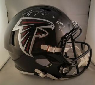 Keanu Neal Autographed Signed Full Size Speed Helmet Atlanta Falcons Jsa