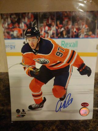 Connor Mcdavid Signed Autographed 8x10 Photo W/ Certificate Authenticity