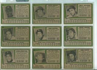 1971 TOPPS BASEBALL COMPLETE 752 - CARD SET VG IN BINDER & PAGES 6