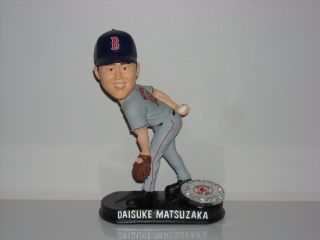 Daisuke Matsuzaka Boston Red Sox Bobble Head 2007 Rookie Edition Away Dice K