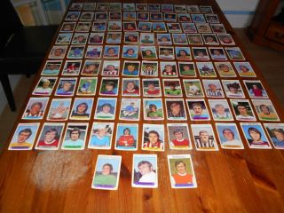 Topps Football Cards Early 70 ' s Purple - Series 1 - 102 of 110 (20) 2