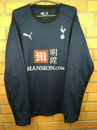 Tottenham Hotspur Jersey Xl 2008 2009 Goalkeeper Shirt Long Sleeve Soccer Puma