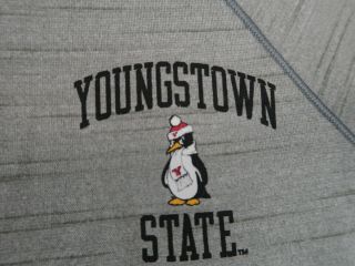 Youngstown State Penguins Womens Heat Gear LS 1/4 Zip Gray Shirt Under Armour S 2
