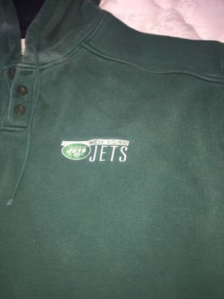 York Jets Vintage Hoodie From Early 90’s Size XL 2