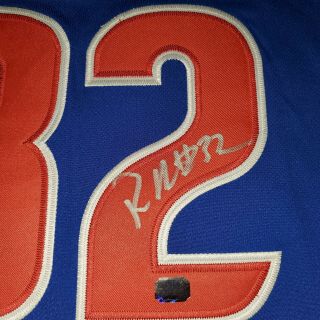 Richard Rip Hamilton Autographed Detroit Pistons Jersey w/COA 2