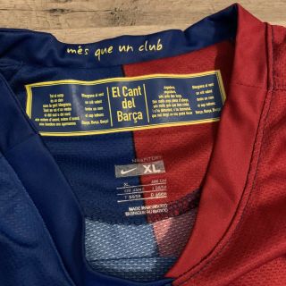 2008 - 2009 Nike FC Barcelona FCB Jersey Shirt Kit Messi Argentina XL 3
