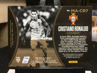 2016 - 17 Black Gold Soccer CRISTIANO RONALDO Memorabilia Autograph 11/25 AUTO 4
