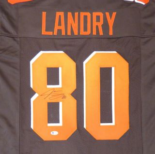 Cleveland Browns Jarvis Landry Autographed Signed Brown Jersey Beckett 135166