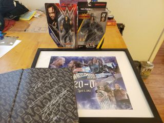 Wwe Autographed Undertaker Memorabilia