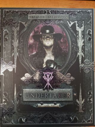 WWE Autographed Undertaker Memorabilia 2