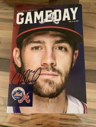 Charlie Culberson Autographed 2018 Gameday Dansby Swanson Swanberson