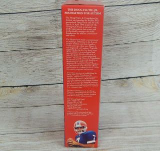 Vintage Doug Flutie Flakes Cereal Buffalo Bills Autism Foundation NFL 6