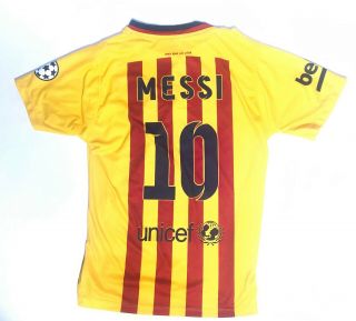 Messi Fc Barcelona Jersey.  F.  C.  B.  Mens Size Medium.