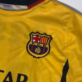 Messi FC Barcelona Jersey.  F.  C.  B.  Mens size medium. 3