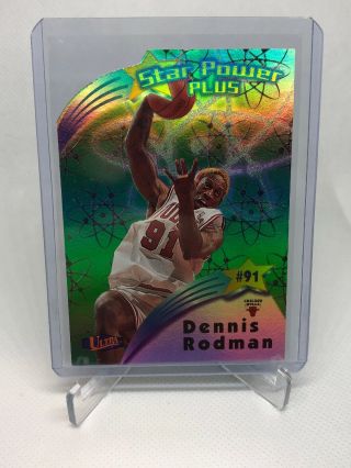 1998 Fleer Ultra Star Power Plus Dennis Rodman Chicago Bulls