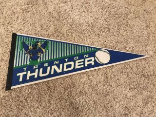 Vintage 2000 Trenton Thunder Minor League Full Size Pennant