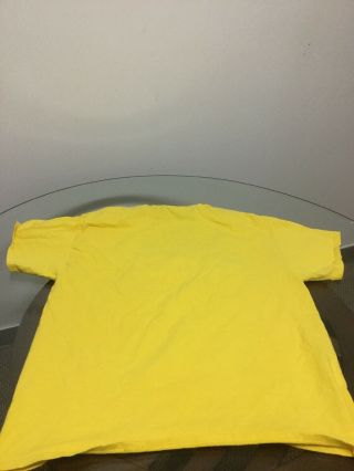 Oregon Ducks Yellow Green Quack Attack Football Basketball T - Shirt XL Good Cond 4