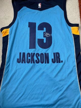 Jaren Jackson Jr Signed Memphis Grizzlies Custom Jersey Jsa