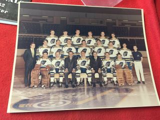 1971 - 72 IHL Flint Generals International Hockey League Yearbook,  Team Photo 3