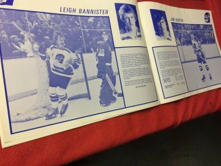 1971 - 72 IHL Flint Generals International Hockey League Yearbook,  Team Photo 5