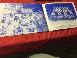1971 - 72 IHL Flint Generals International Hockey League Yearbook,  Team Photo 7