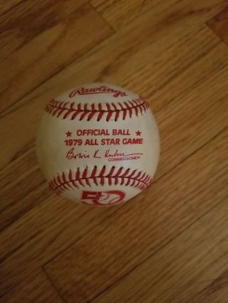 1979 All Star Baseball Game Official Game Ball