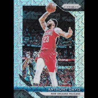 2018 - 19 Anthony Davis Prizm Mojo /25 Lakers Pelicans