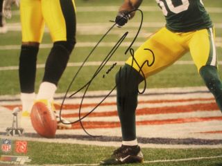 NFL Green Bay Packers Donald Driver Autograph,  Hand Signed 10 x 8 Photo 2