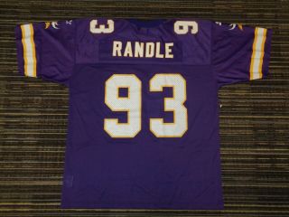 Pristine John Randle 93 Minnesota Vikings Starter Mens Nfl Game Football Jersey