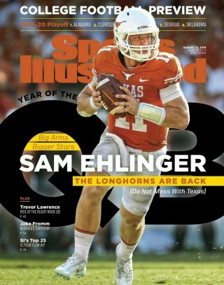 Sam Ehlinger Texas Longhorns 2019 Sports Illustrated Cover Photo - Select Size