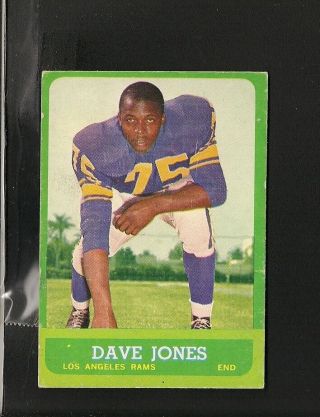 12344 1963 Topps 44 Dave Deacon Jones Rc Vg - Ex