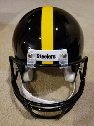 Antonio Brown signed Pittsburgh Steelers F/S helmet full sized Fanatics Hologram 3