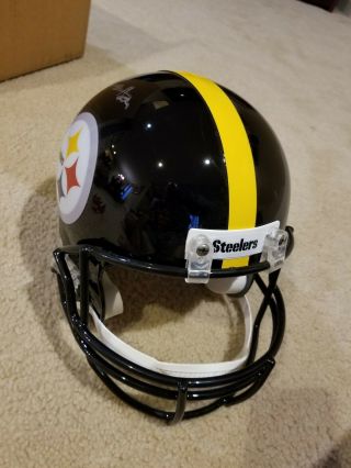 Antonio Brown signed Pittsburgh Steelers F/S helmet full sized Fanatics Hologram 4