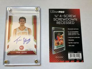 2018 - 2019 Panini Donruss TRAE YOUNG Next Day Autograph Hawks HOT 5
