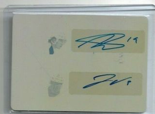 Patrick/veleno 2017 - 18 Leaf In The Game Yellow Printing Plate Auto 1/1 (b)