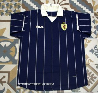 Scotland National Team 2002 2003 Home Football Soccer Shirt Jersey Umbro Men
