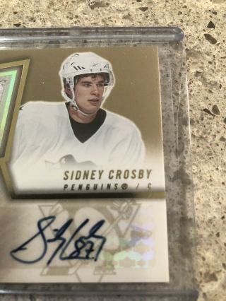 2005 - 06 SPX Sidney Crosby Penguins RC Rookie Jersey AUTO /499 3