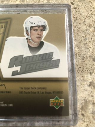 2005 - 06 SPX Sidney Crosby Penguins RC Rookie Jersey AUTO /499 4