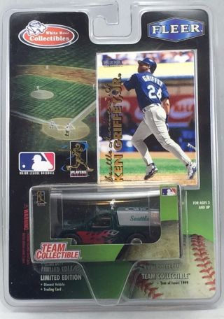 Ken Griffey Jr.  12 And Seattle Mariners Ford F - 150 Truck 1999 Fleer