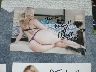 Porn Star Alexis Texas Signed 4x6 Sexy Photo Autograph 1j