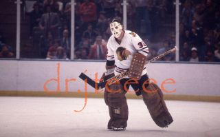 1977 Tony Esposito Chicago Blackhawks - 35mm Hockey Slide