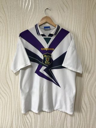 Scotland 1995 1996 Away Football Soccer Shirt Jersey Umbro Vintage
