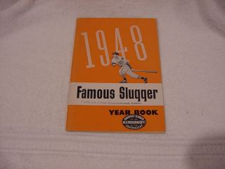 1948 Famous Sluggers Year Book,  Ted Williams,  Boston Red Sox,  Hi Grade