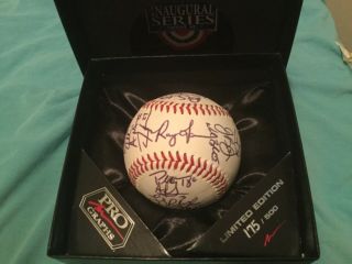 2011 South Carolina Baseball Cws National Champs Team Signed Inaugural Ball