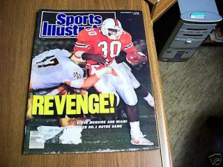 Sports Illustrated 1989 Steve Mcguire Cover