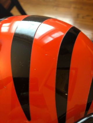 Cincinnati Bengals Football Helmet Full Size Riddell 8