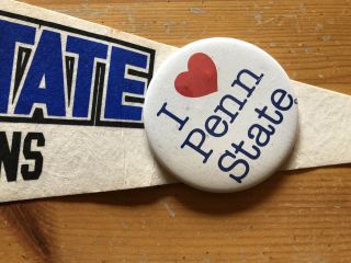 Penn State Nittany Lions Football Pennant 1982 National Champions W/ VTG 4