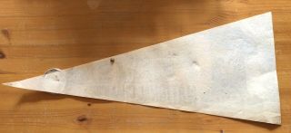 Penn State Nittany Lions Football Pennant 1982 National Champions W/ VTG 5